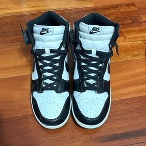 Nike Black and White High-Tops